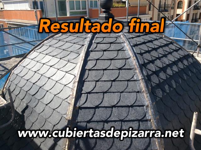 Imitacion Pizarra Tejado / Techo-sandwich-imitación-teja-pizarra